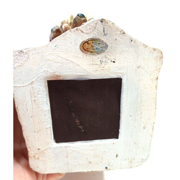 Santa Reindeer Chimney Candle Holder Vase Christmas Fun 9 In  Tall X 4 In  Wide - Picture 11 of 11